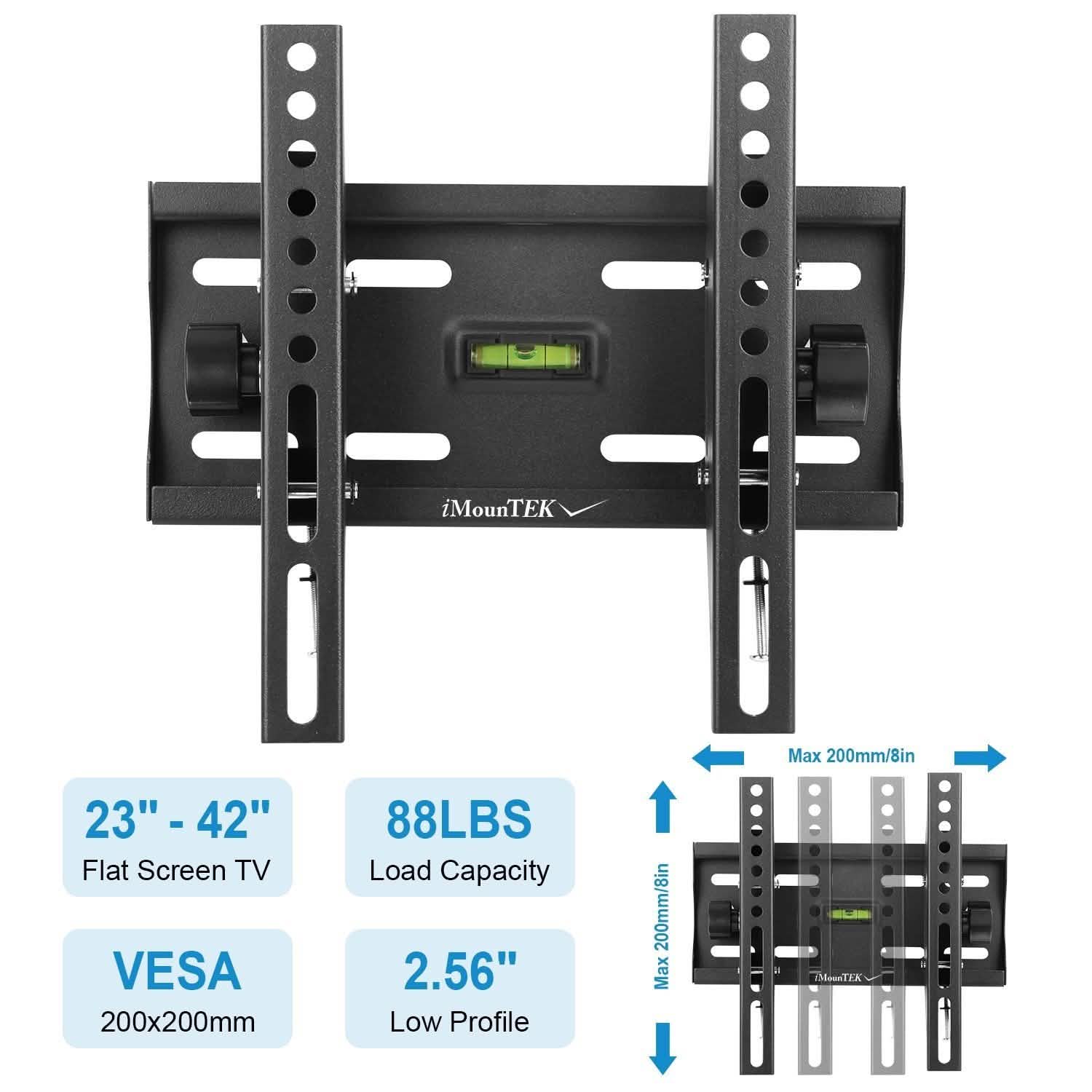 TV Wall Mount Bracket Tilt for 23