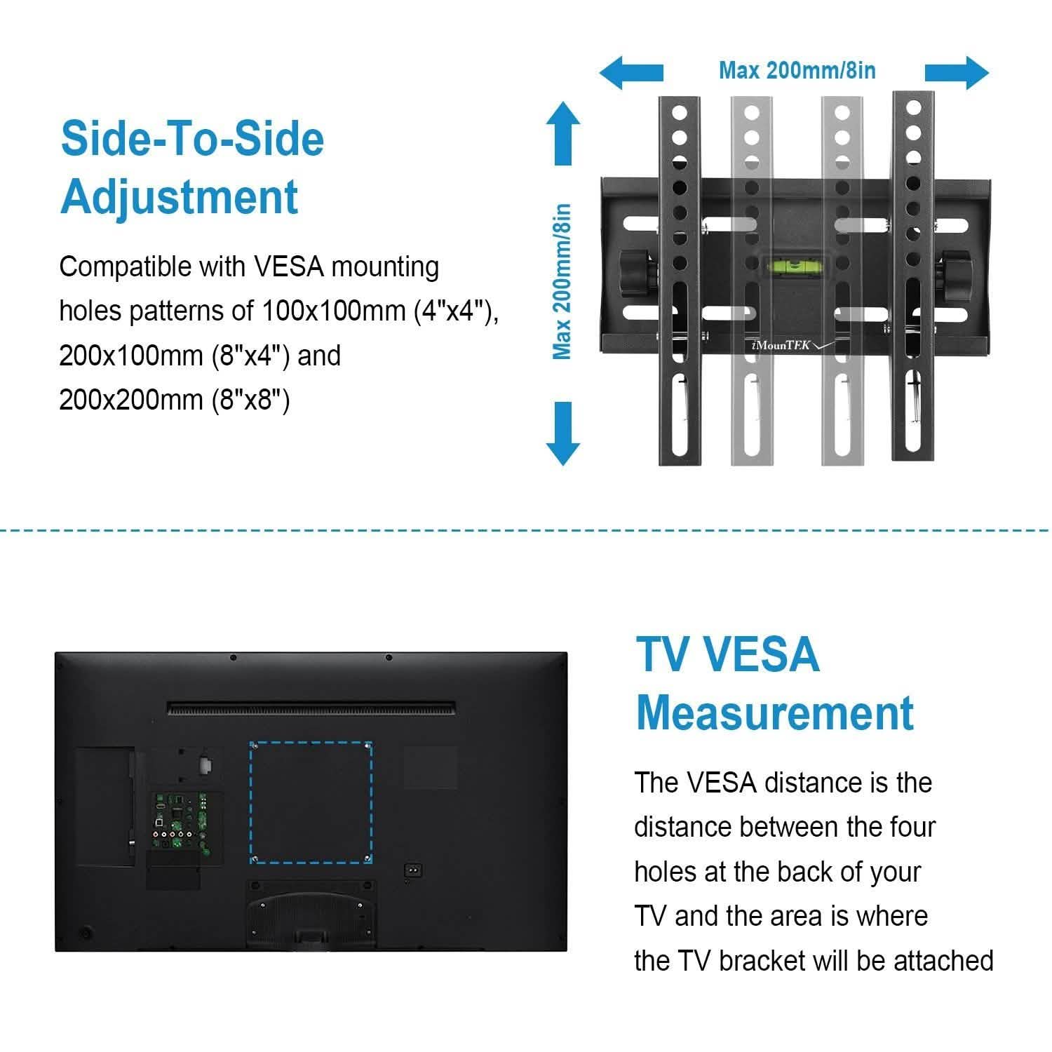 TV Wall Mount Bracket Tilt for 23