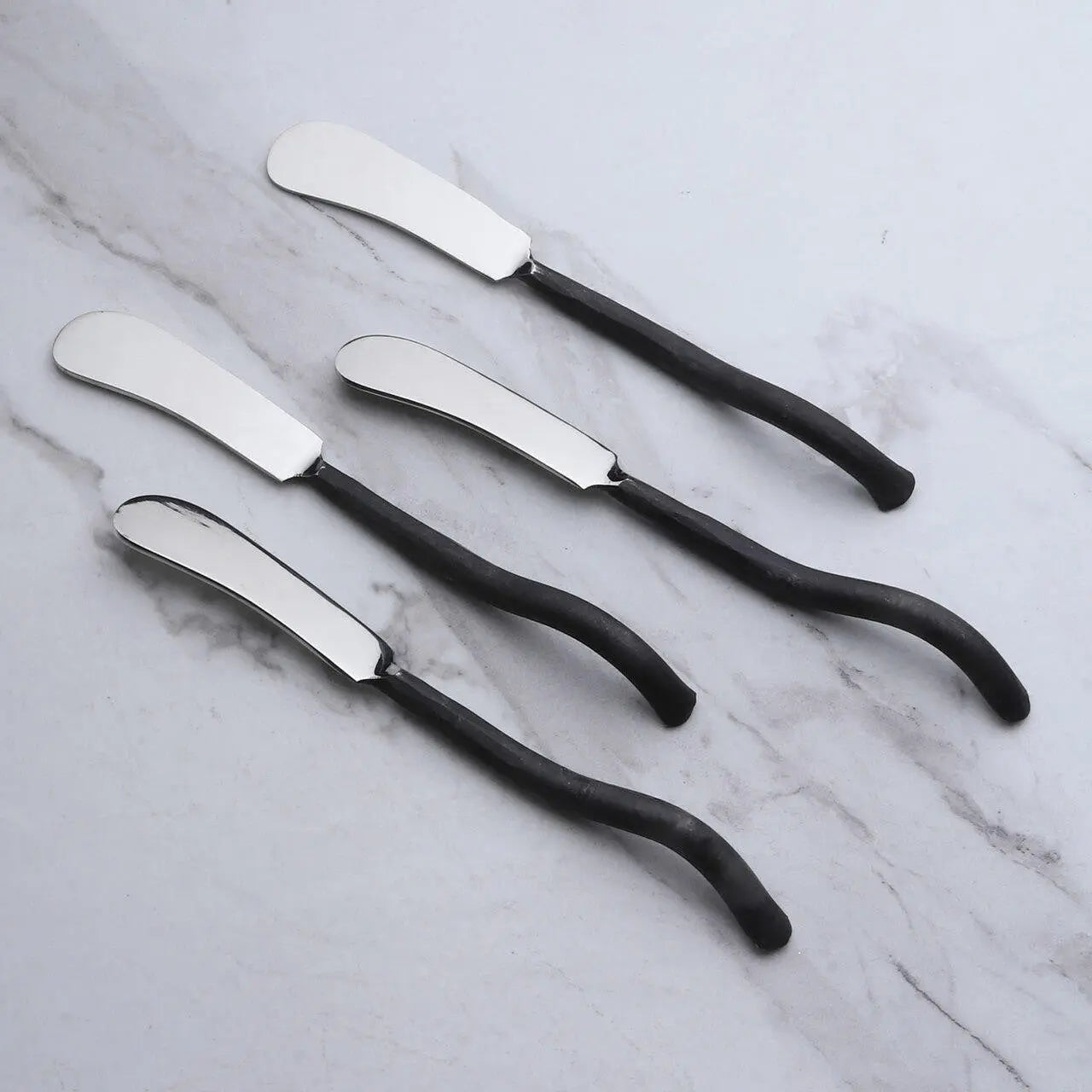 Twig Butter Knives/Cheese Spreader 4 Pc. Set