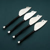 Twig Ratoncito Cheese Spreader/Knife 4 Pc. Set