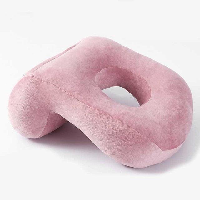 U-Shaped Desk Nap Pillow Neck Supporter Seat Cushion Headrest Travel Airplane Nap Pad  with Arm Rest Travel Pillow for Neck and Head  Comfort for Airplane Car and Desk Memory Foam Neck Pillow, Travel Pillow for Airplanes Car Camping Office School