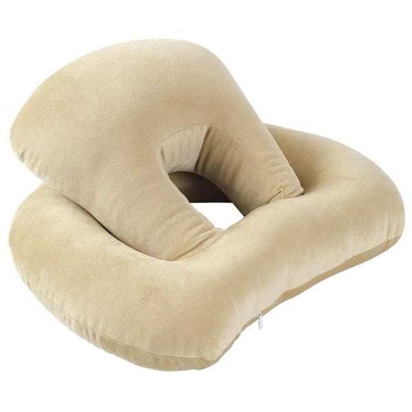 U-Shaped Desk Nap Pillow Neck Supporter Seat Cushion Headrest Travel Airplane Nap Pad  with Arm Rest Travel Pillow for Neck and Head  Comfort for Airplane Car and Desk Memory Foam Neck Pillow, Travel Pillow for Airplanes Car Camping Office School
