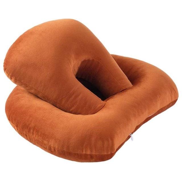 U-Shaped Desk Nap Pillow Neck Supporter Seat Cushion Headrest Travel Airplane Nap Pad  with Arm Rest Travel Pillow for Neck and Head  Comfort for Airplane Car and Desk Memory Foam Neck Pillow, Travel Pillow for Airplanes Car Camping Office School