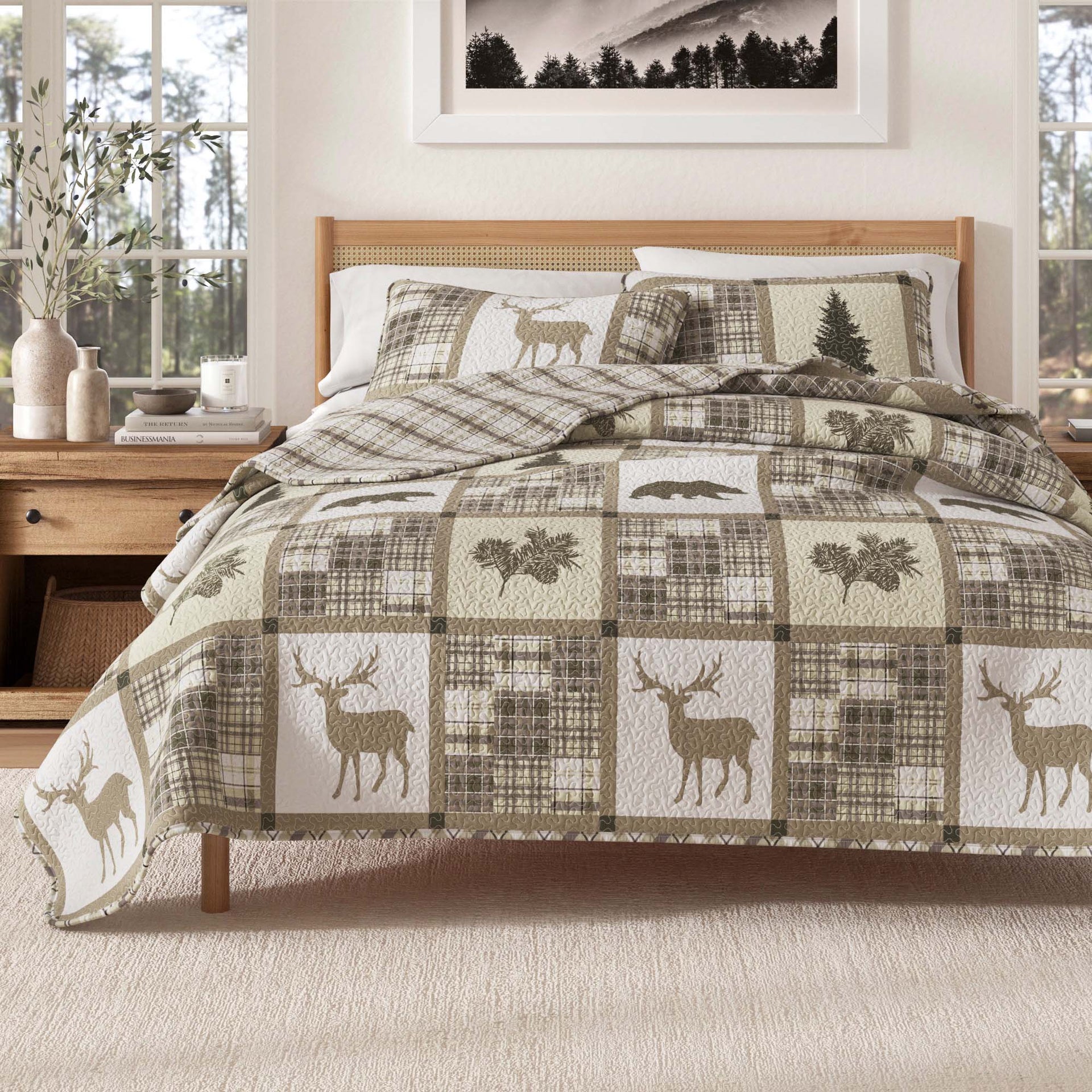 3-Piece Lodge Quilt - Stonehurst Collection