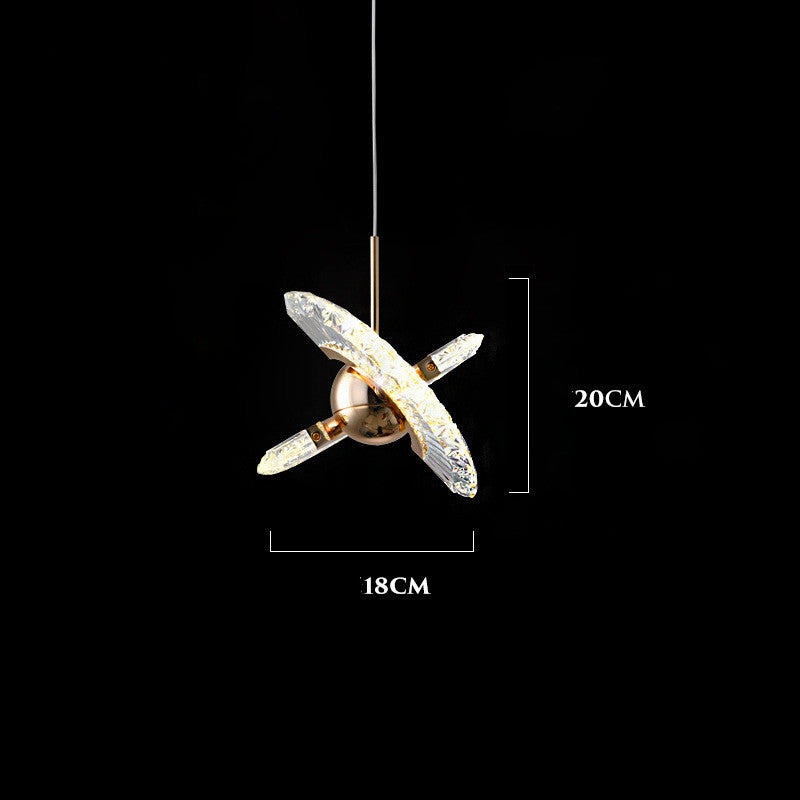 Gold Zinc Alloy Chandelier