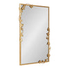 Rosella Floral Rectangular Mirror Metal