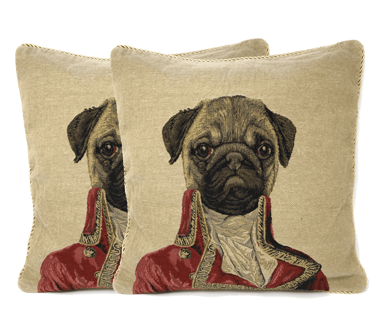 Tache Napoleon Bowaparte Vintage Tapestry Throw Pillow Cover (CC-6011)