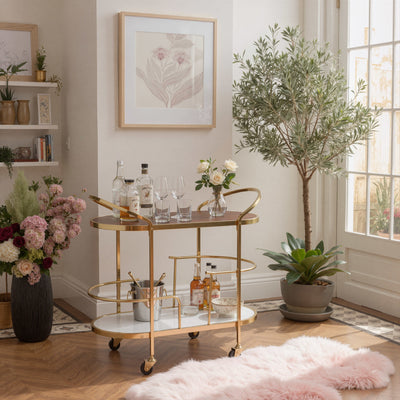 Antalya Bar Cart Multicolor by Zuo Modern