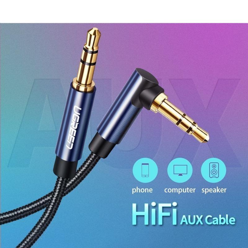 HI-FI 3.5mm Aux Cable Male to Male Audio Jack Cable For Car Headphone Mobile Phone