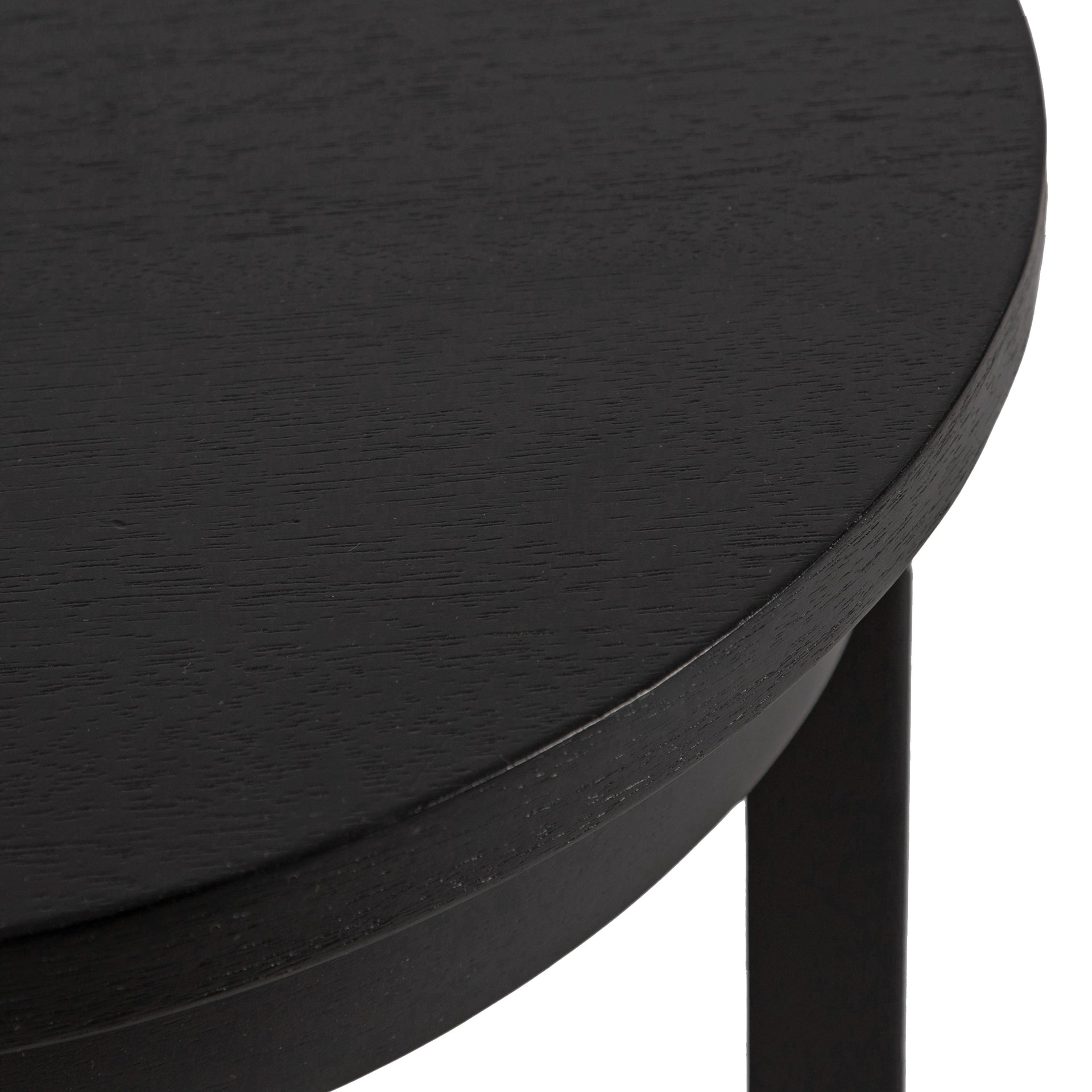 Foxford Round Wood Side Table