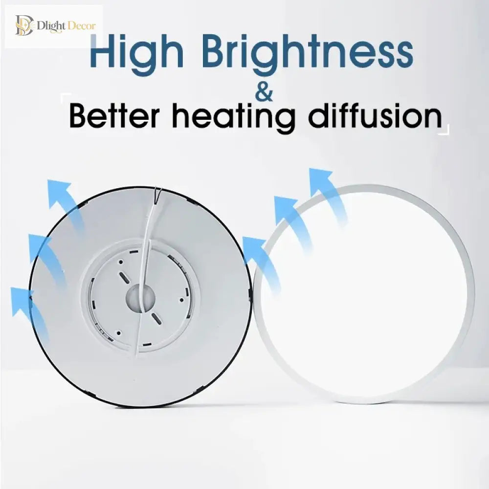Ultra LED Dimmable Ceiling Light | Modern Interior Lighting