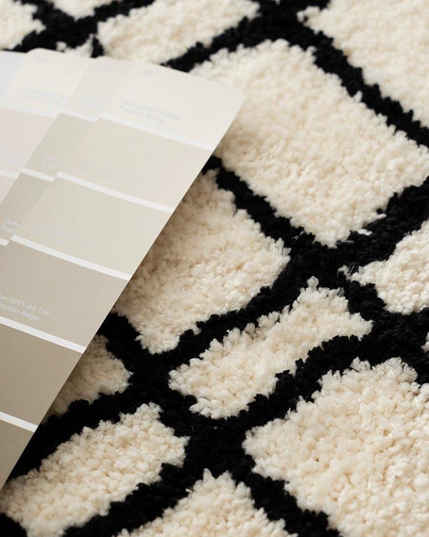 Ultra Soft Minimalist Nordic Stripe Bath Rug, Absorbent, Anti-slippery Mat