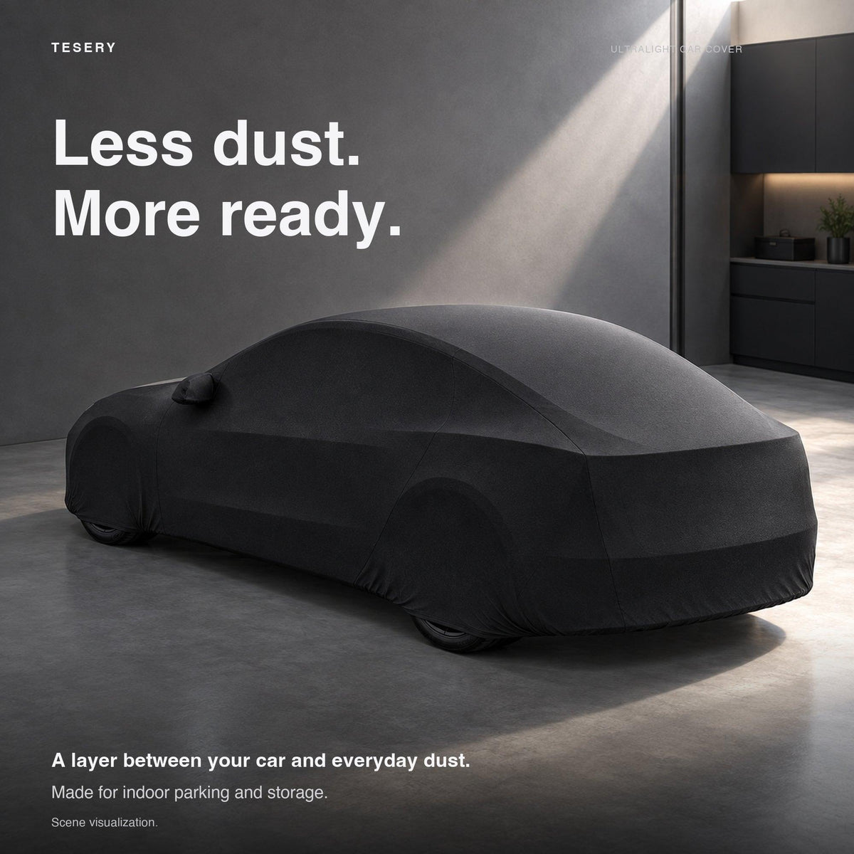 Ultralight Car Cover for Model 3/Y/X/S | Indoor & Outdoor | UV Protection | Stretchable