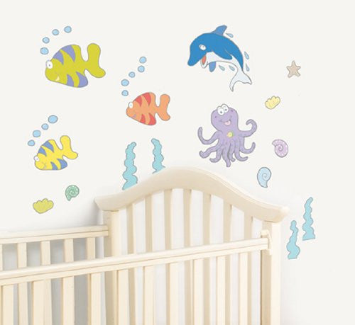 Undersea Adventure - Sea Animal Nursery Wall Decals