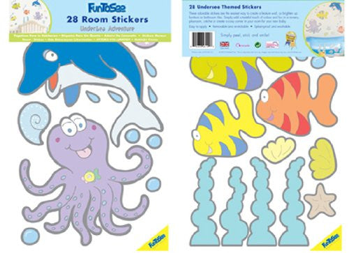 Undersea Adventure - Sea Animal Nursery Wall Decals