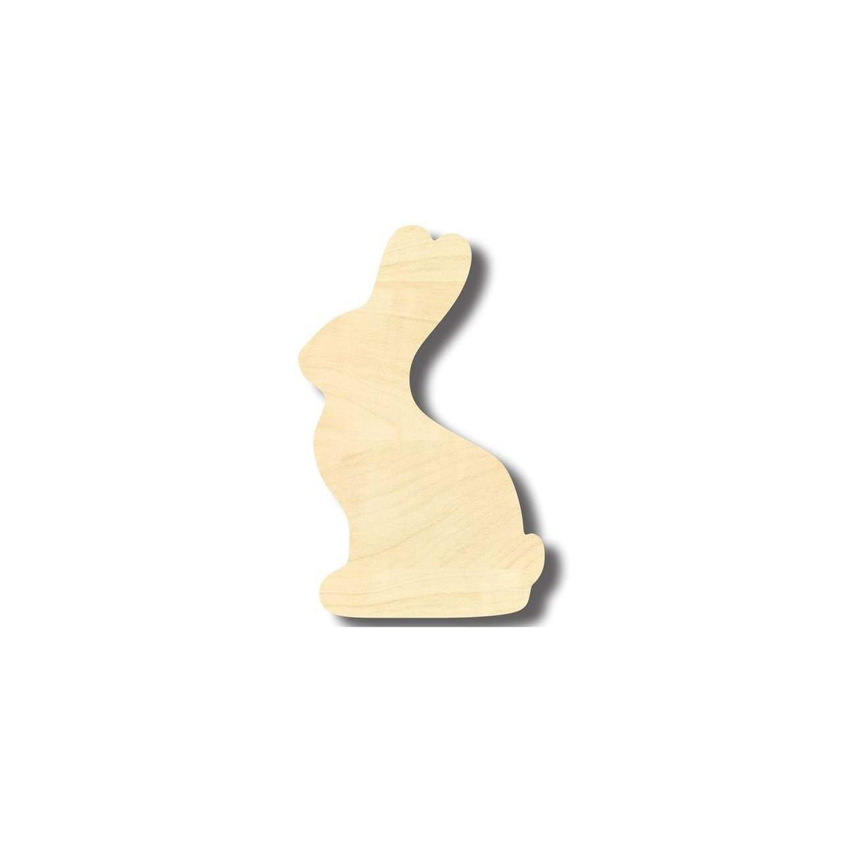 Unfinished Wood Easter Bunny Shape - Craft - up to 46