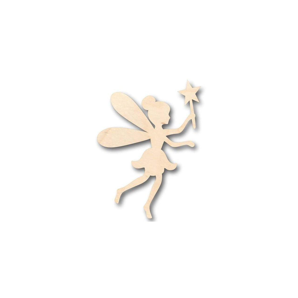 Unfinished Wood Fairy Shape - Mythical - Craft - up to 46