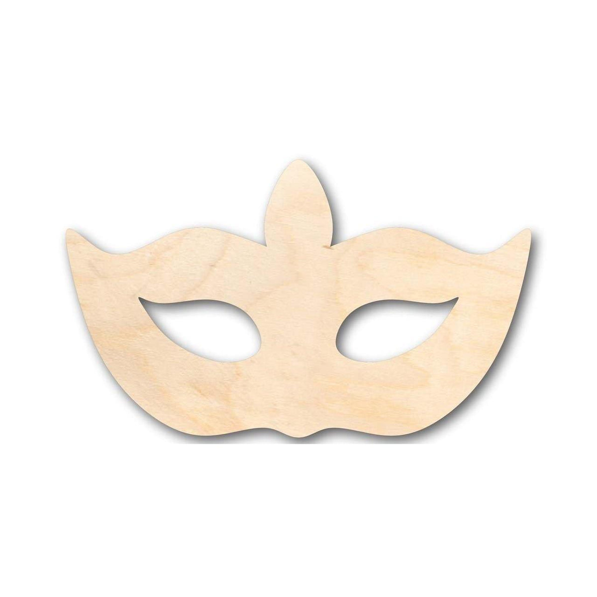 Unfinished Wood Masquerade Mask Shape - Party - Carnival - Craft up to 46