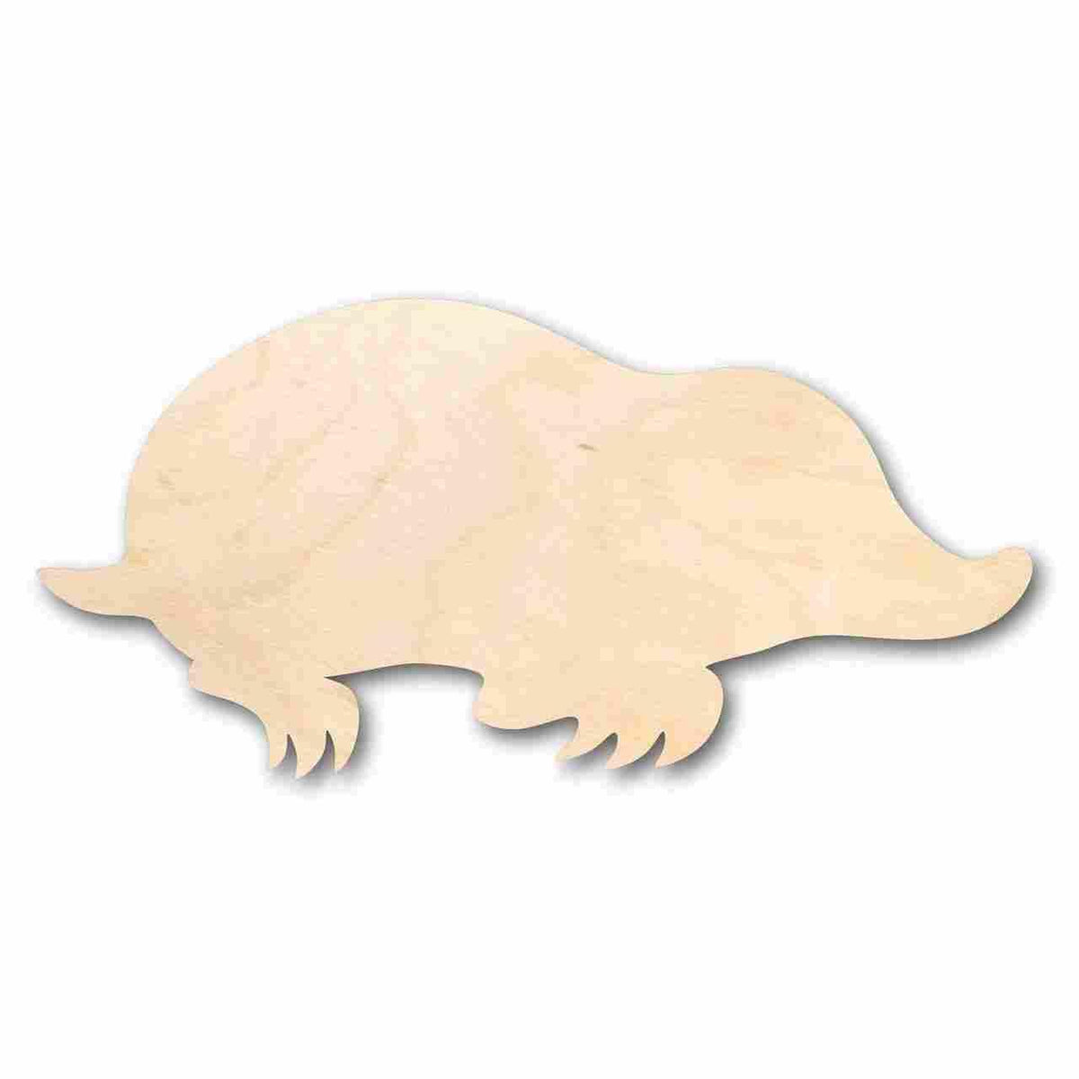 Unfinished Wood Mole Shape - Animal - Wildlife - Craft - up to 46