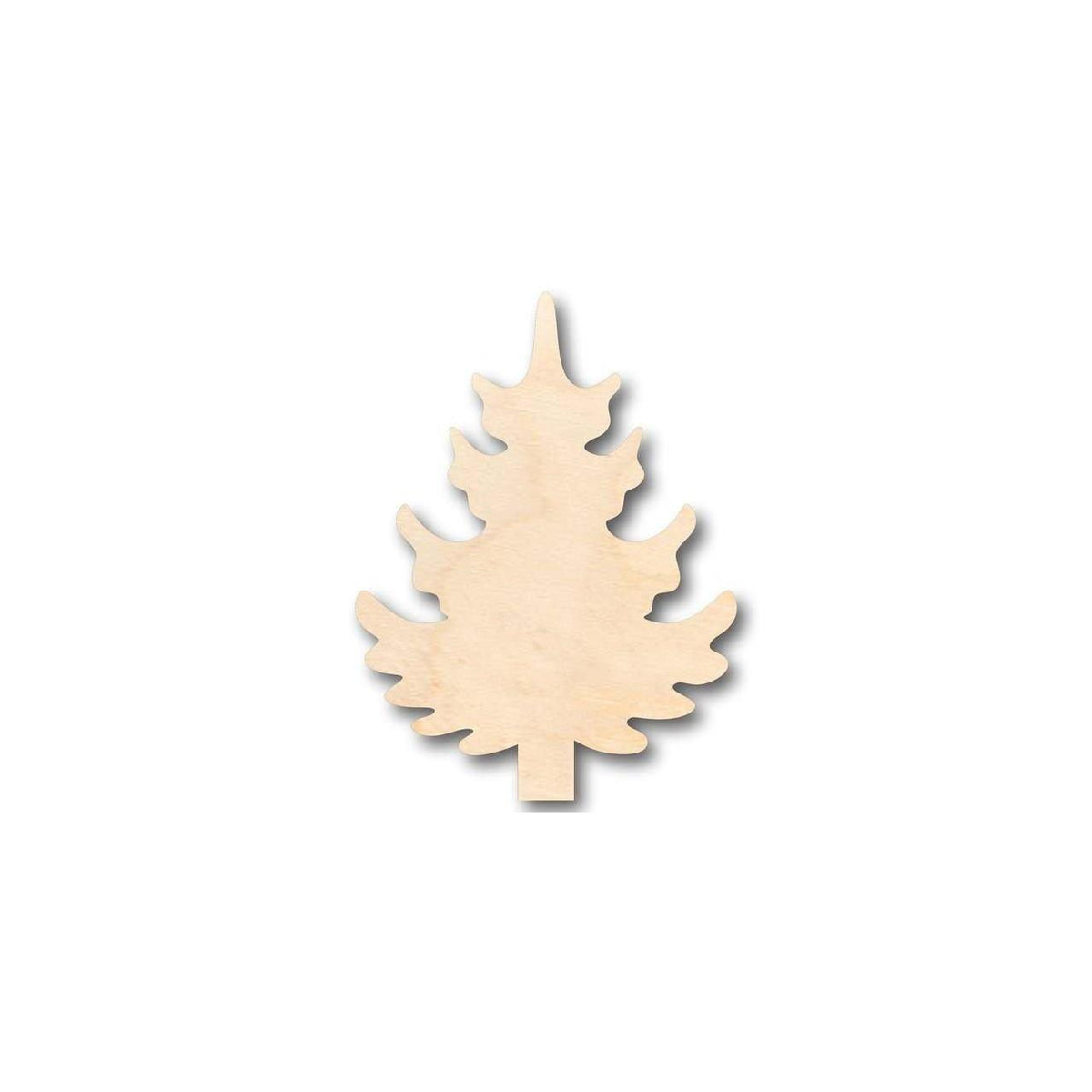Unfinished Wood Pine Tree Shape - Fall - Winter - Craft - up to 46