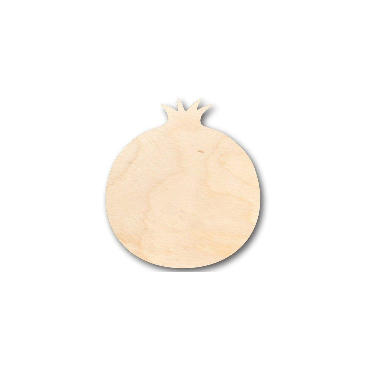 Unfinished Wood Pomegranate Shape - Fruit - Craft - up to 46