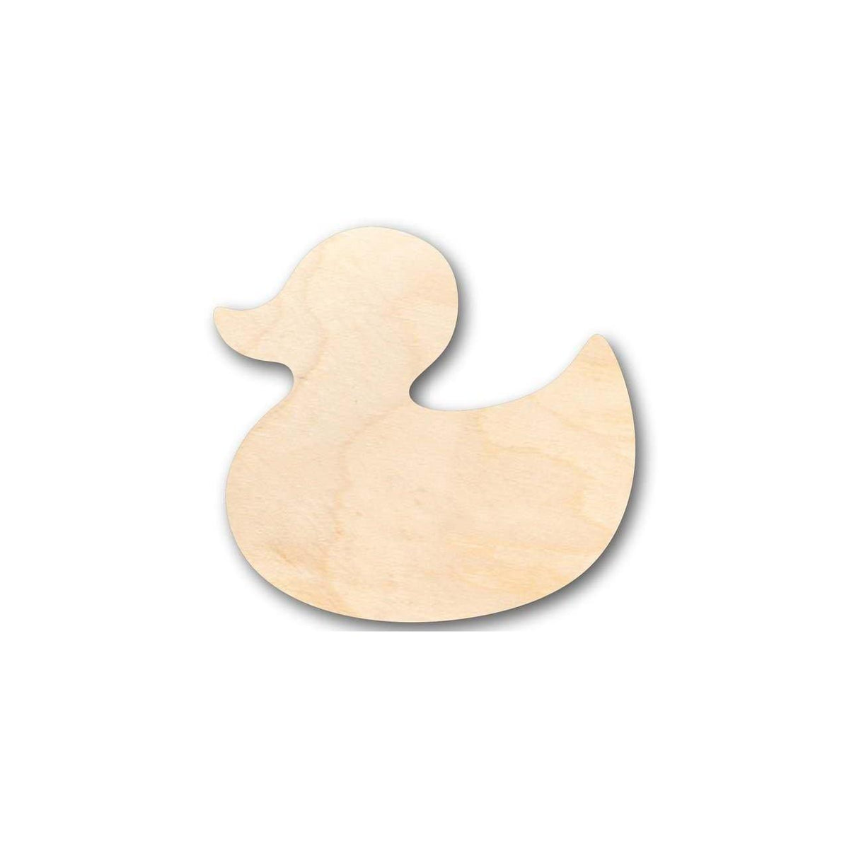 Unfinished Wood Rubber Duck Shape - Bath Time - Nursery Decor - Craft- up to 46
