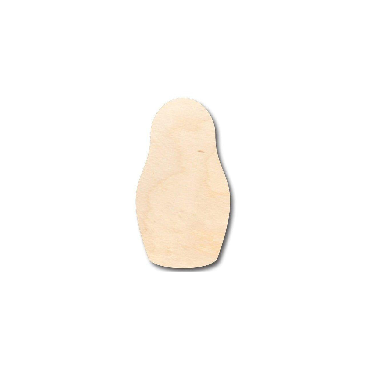 Unfinished Wood Russian Doll Shape - Paint - Craft - up to 46