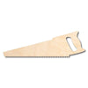 Unfinished Wood Saw Shape - Construction - Tool - Craft - up to 46" DIY - 3" / 1/8"