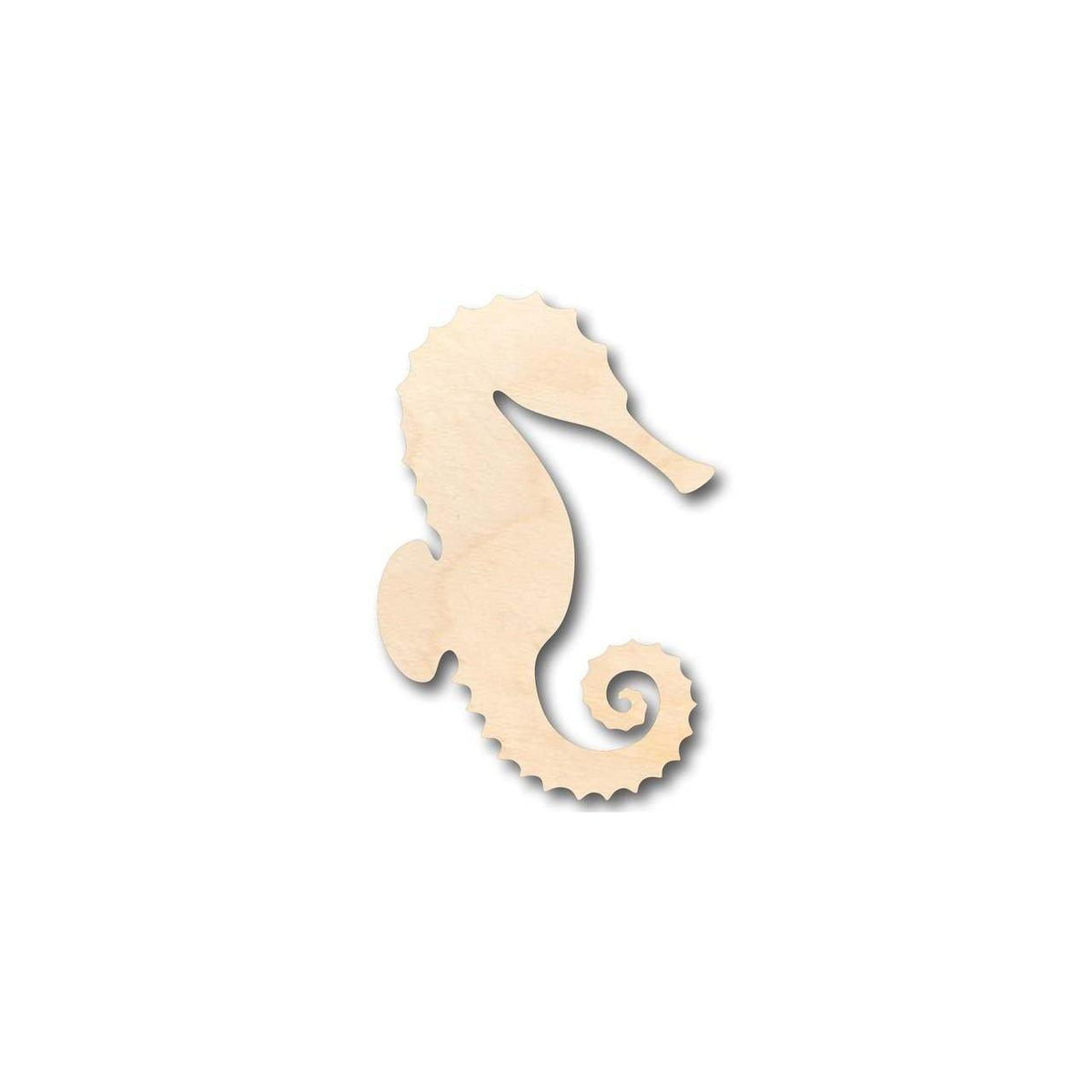 Unfinished Wood Seahorse Shape - Ocean - Nursery - Craft - up to 46