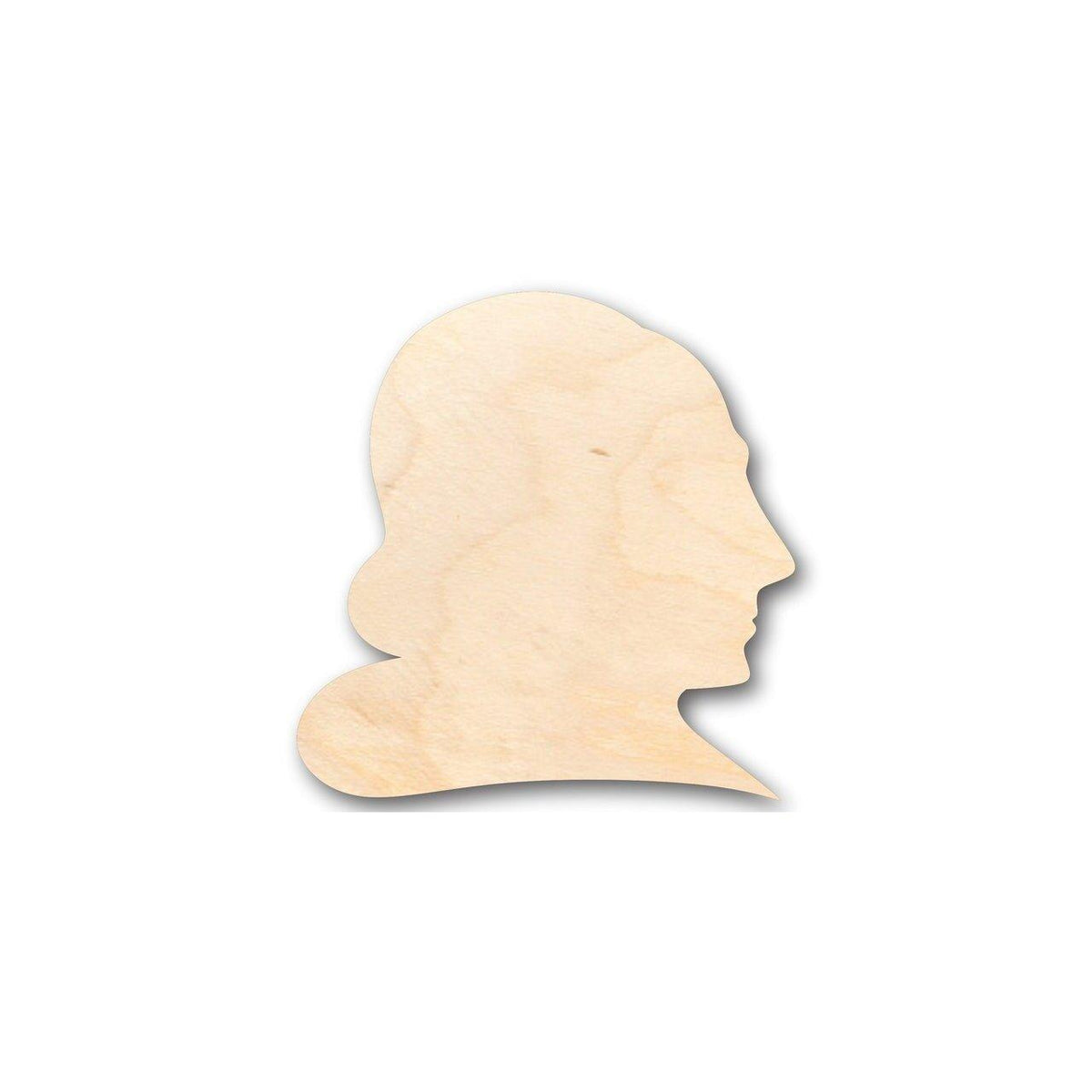 Unfinished Wood Shakespeare Shape - Literature - History - Craft - up to 46