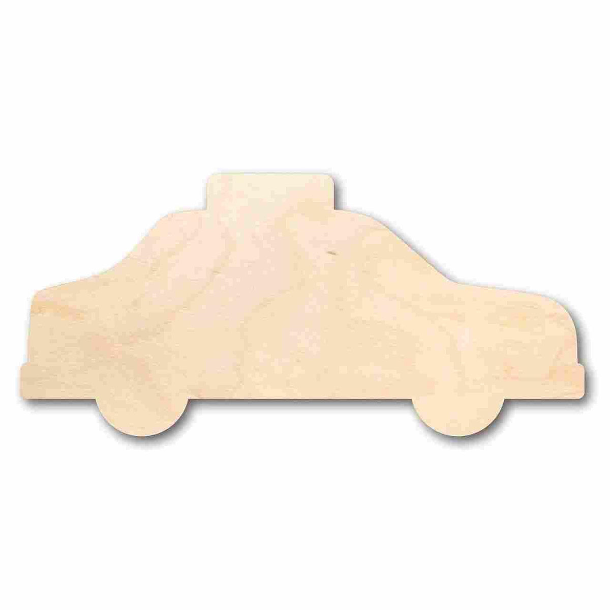 Unfinished Wood Taxi Cab Shape - Craft - up to 46