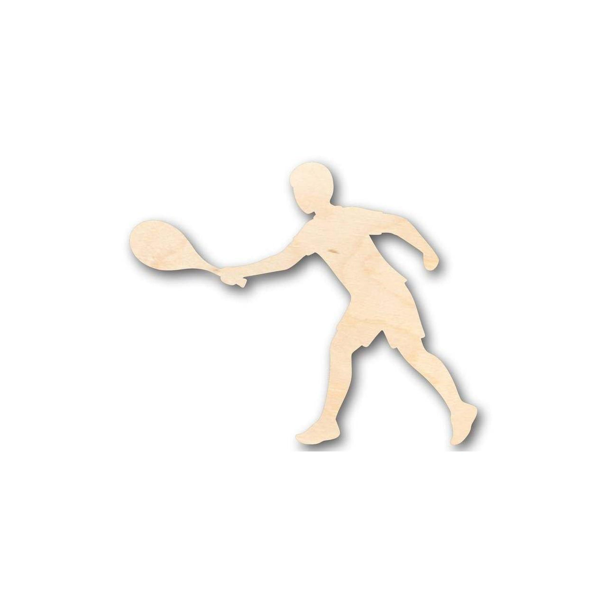 Unfinished Wood Tennis Shape - Sporting - Craft - up to 46
