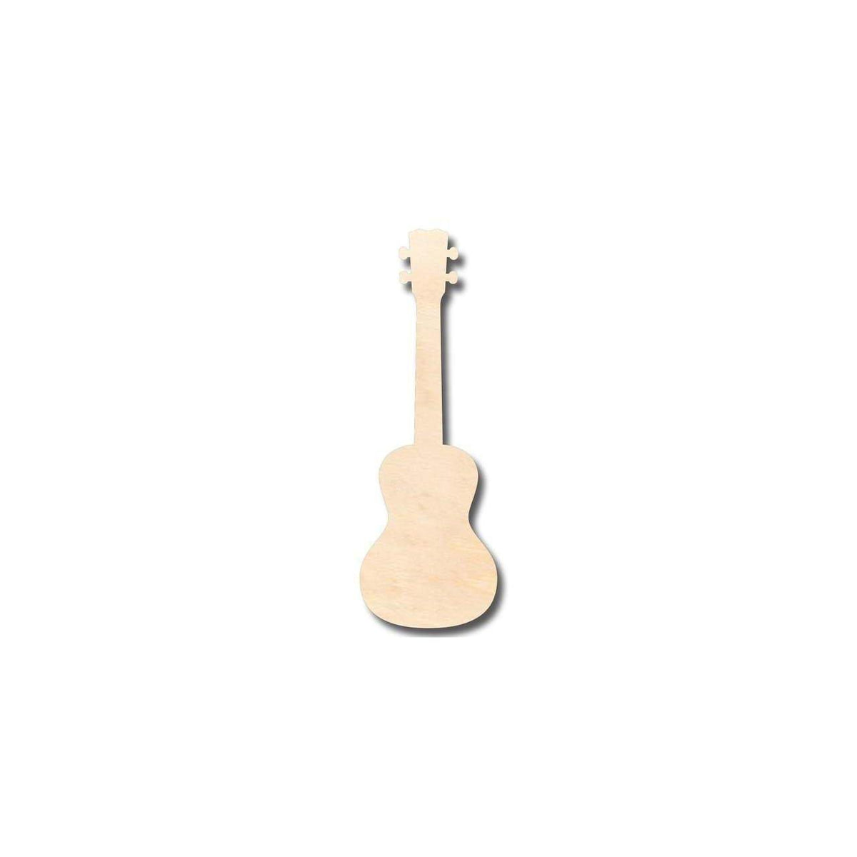 Unfinished Wood Ukulele Shape - Music - Hawaii - Craft- up to 46