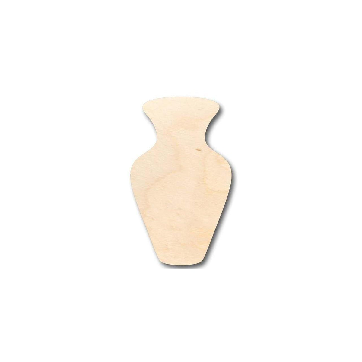Unfinished Wood Vase Shape - Craft- up to 46