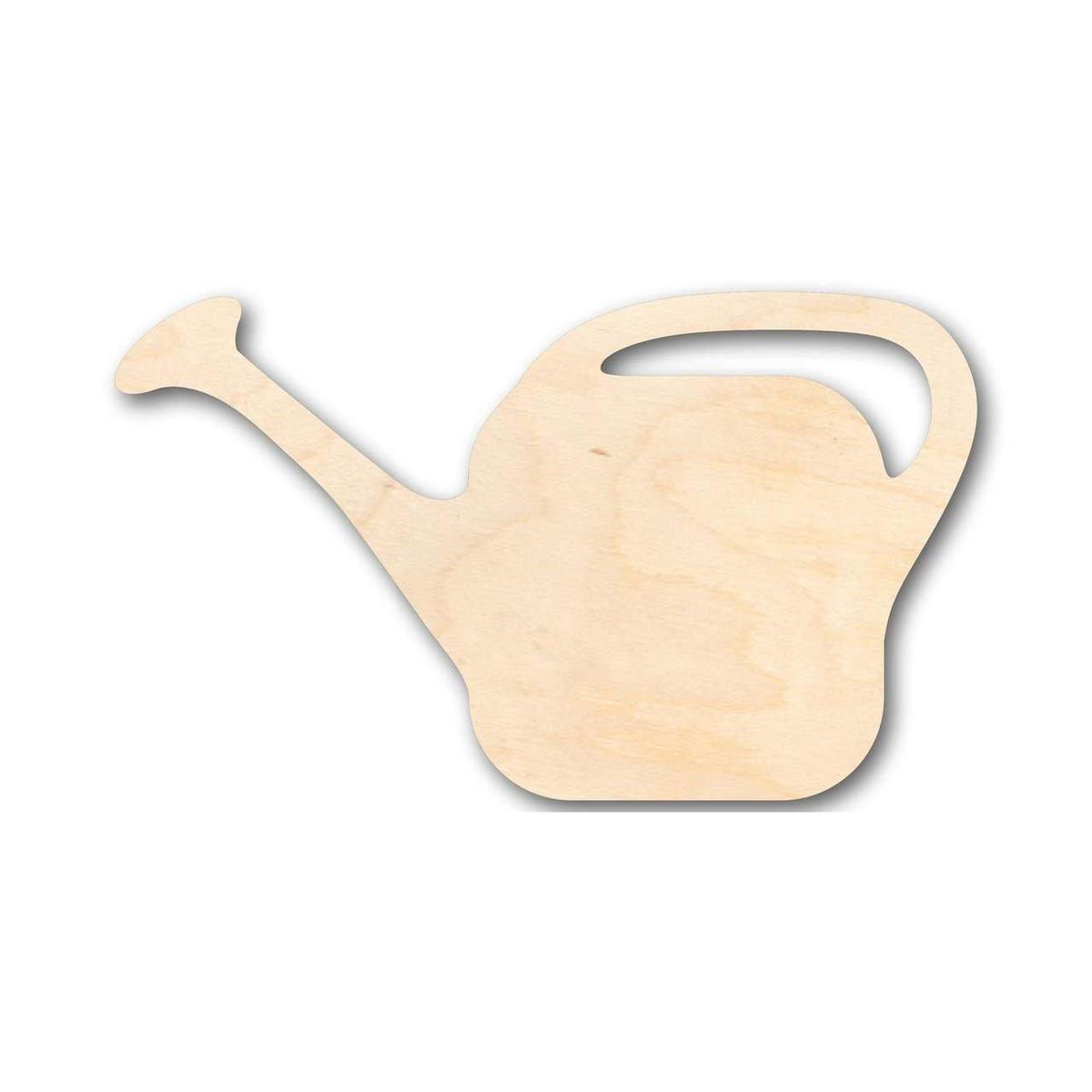 Unfinished Wood Watering Can Shape - Farm - Garden - Flower - Craft - up to 46