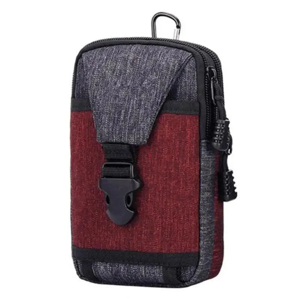 Unique Cross Body Shoulder Bag  Classic Texture Creative Delicate Design  PU Leather Fanny Waist Bag Elegant  Mobile Phone Belt Bum Pouch