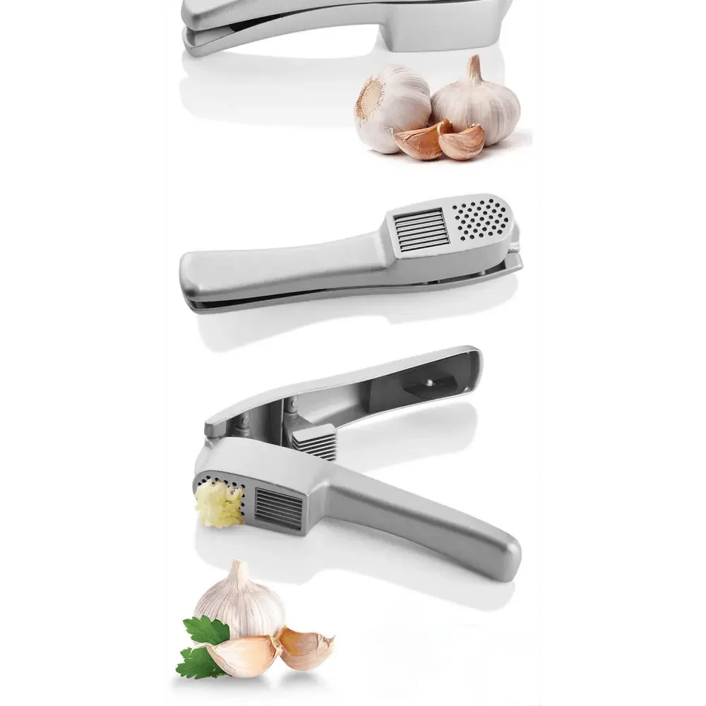 Unique Design Kitchen Household Manual Garlic Press Aluminum Alloy Garlic Maker Garlic Squeeze Garlic Press Kitchen Gadget