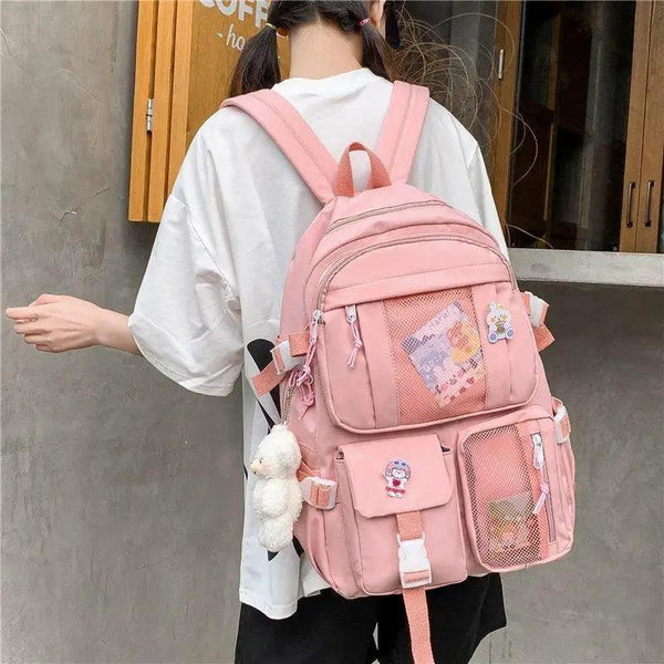 Unique Design Large Capacity With Multi-pocket Backpack For Women And Girls Waterproof College/School/Treval Bags