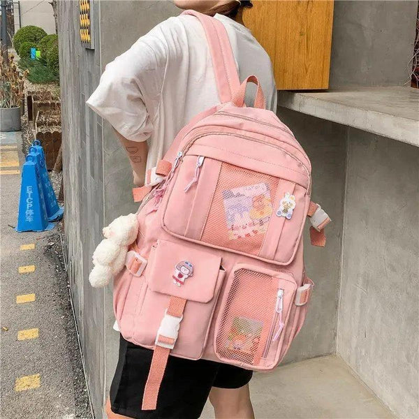 Unique Design Large Capacity With Multi-pocket Backpack For Women And Girls Waterproof College/School/Treval Bags