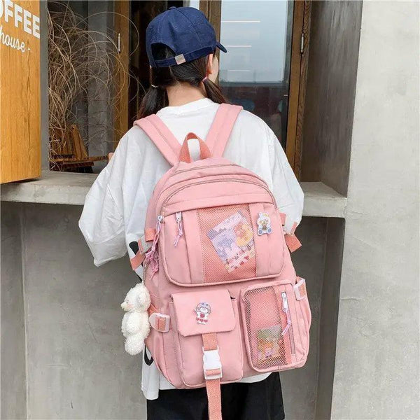 Unique Design Large Capacity With Multi-pocket Backpack For Women And Girls Waterproof College/School/Treval Bags