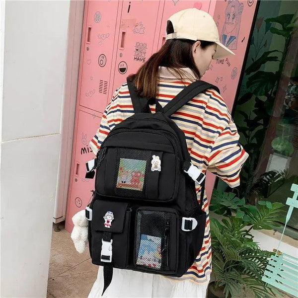 Unique Design Large Capacity With Multi-pocket Backpack For Women And Girls Waterproof College/School/Treval Bags