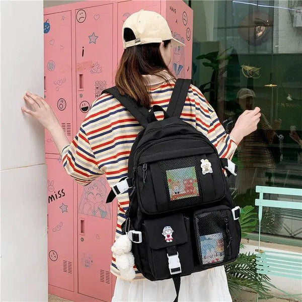 Unique Design Large Capacity With Multi-pocket Backpack For Women And Girls Waterproof College/School/Treval Bags