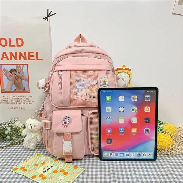 Unique Design Large Capacity With Multi-pocket Backpack For Women And Girls Waterproof College/School/Treval Bags