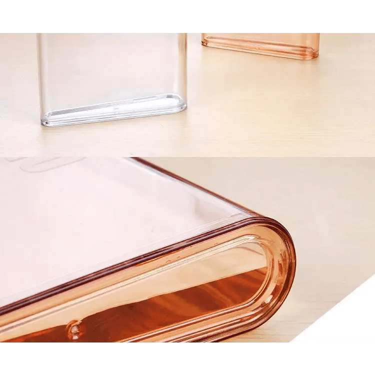 Unique Design Portable Book Paper Cup Botlte Flat Water Bottle Clear Paper Pad Water Bottle Flat Drinks Kettle Notebook Drink Bottle for Water