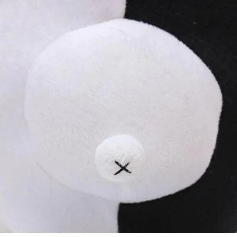 Unique Design Super Danganronpa 2 Monokuma Black & White Bear Plush Toy Soft Stuffed Animal Dolls Birthday Gift for Children