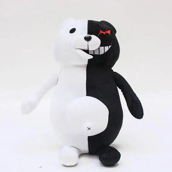 Unique Design Super Danganronpa 2 Monokuma Black & White Bear Plush Toy Soft Stuffed Animal Dolls Birthday Gift for Children