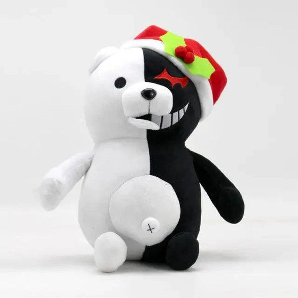 Unique Design Super Danganronpa 2 Monokuma Black & White Bear Plush Toy Soft Stuffed Animal Dolls Birthday Gift for Children
