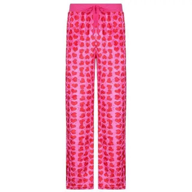 Unique Design Velvet Heart Print Cropped Top Bomber Jacket For Women Autumn Cute Pink Long Sleeve Coats Zipper Winter Overcoat