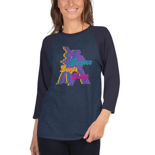 Unisex Bounce Boogie Bump Raglan - Gifts for You 'n Me