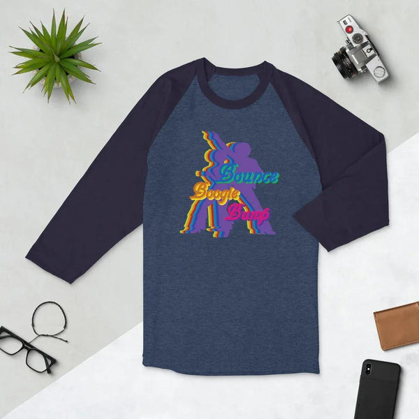 Unisex Bounce Boogie Bump Raglan - Gifts for You 'n Me